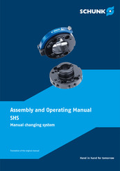 SCHUNK SHS 50 Assembly And Operating Manual