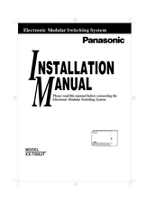 Panasonic KX-T7030 Installation Manual