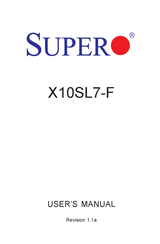 Supero X10SL7-F User Manual