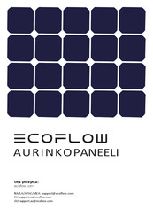 EcoFlow 4897082663089 Instructions Manual