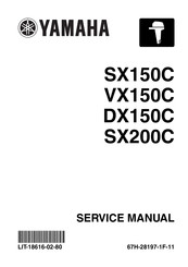 Yamaha SX150C Service Manual