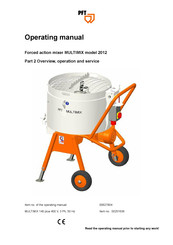 PFT MULTIMIX 2012 Operating Manual