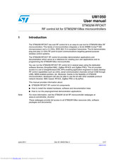 ST STM32W-RFCKIT User Manual