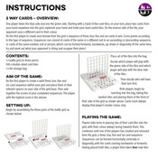 Happy Puzzle 2-Way Cards Instructions Manual