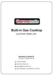 Thermomate GHSS775 Instruction & Installation Manual