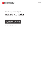 Shimadzu Nexera CL Series System Manual