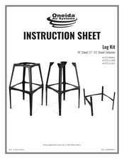 Oneida Air Systems STZ212301 Instruction Sheet