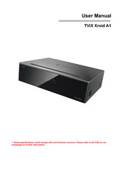 Dvico TViX Xroid A1 User Manual
