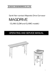 SANKI MAGDRIVE CLAMC Operating And Service Manual