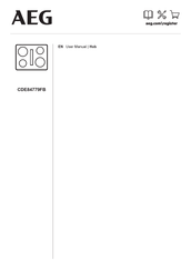 AEG CDE84779FB User Manual