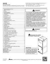 Amana AHVE42CP1400 Installation & Operating Instructions Manual