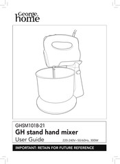George Home GHSM101B-21 User Manual