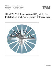 IBM RPQ 7L1184 Installation And Maintenance Information
