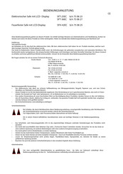 Conrad SFT-25EC Operating Instructions Manual