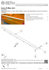 Metec 813210 Mounting Instructions