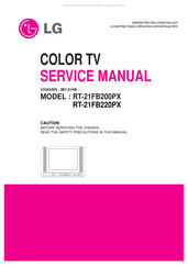 LG RT-21FB220PX Service Manual