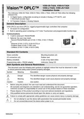 Vision OPLC V350-J-TA24 Installation Manual