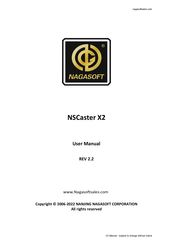 Nagasoft NSCaster X2 User Manual