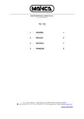 Mainca RC-100 Manual