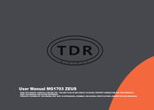 TDR ZEUS MG1703 User Manual