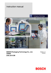Bosch SVE2510 QR Instruction Manual