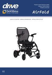 DeVilbiss Healthcare ACFPC17BLK-EU Instructions For Use Manual