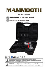 Mammooth M.DC.T.SD.3.6.S Manual