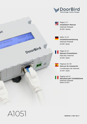 DoorBird A1051 Series Installation Manual
