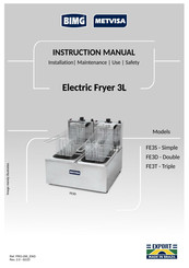 BIMG METVISA FE3D2204 Instruction Manual