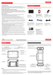 Launch X-431 Torque LINK Quick Start Manual