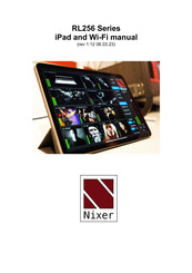 NIXER RL256 Series Manual