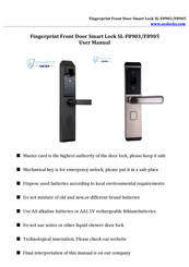 ShineACS SL-F8905 User Manual