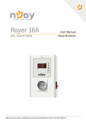 Njoy Royer 16A User Manual
