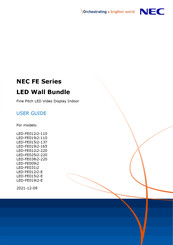 NEC LED-FE019i2-165 User Manual