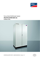 SMA MULTICLUSTER BOX 36 Installation Manual