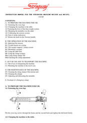 Stringway MS140N Instruction Manual