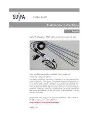 Suspa Movotec SMS Installation Instructions Manual