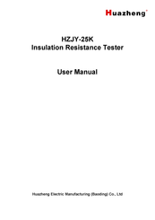 Huazheng HZJY-25K User Manual