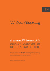 Mr Beam II dreamcut [x] Quick Start Manual