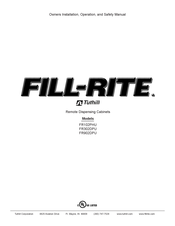 Tuthill FILL-RITE FR902DPU Owners Installation, Operation, And Safety Manual