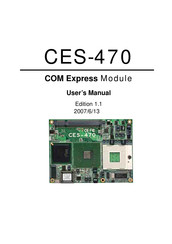 Commell CES-470 User Manual