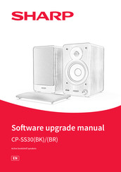 Sharp CP-SS30BK Software Upgrade