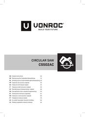 VONROC CS502AC Original Instructions Manual