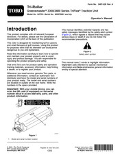 Toro Greensmaster 3300 Operator's Manual