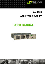 Eltek Valere ACR INV222-6.75 LV User Manual