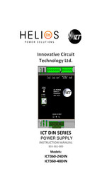 INNOVATIVE CIRCUIT TECHNOLOGY HELIOS ICT DIN Series Instruction Manual