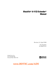 Analog Devices Blackfin ADSP-BF561 Manual