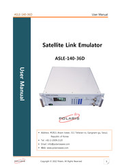 Polaris ASLE-140-36D User Manual