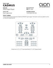 aion Cadmus Quick Start Manual