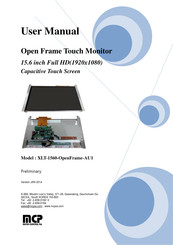 MCP XLT-1560-OpenFrame-AU1 User Manual